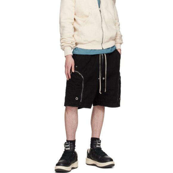 BNWT SS25 RICK OWENS DRKSHDW TURBOWPN OX SNEAKERS BLK 8 & 9 - Picture 12 of 12